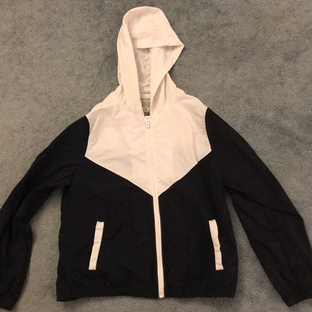 B&W Windbreaker